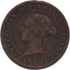 1876H Canada 1-cent F-VF (F15)