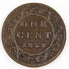 1859 Wide 9/8 Canada 1-cent EF-AU (EF45) $