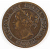 1859 Wide 9/8 Canada 1-cent EF-AU (EF45) $