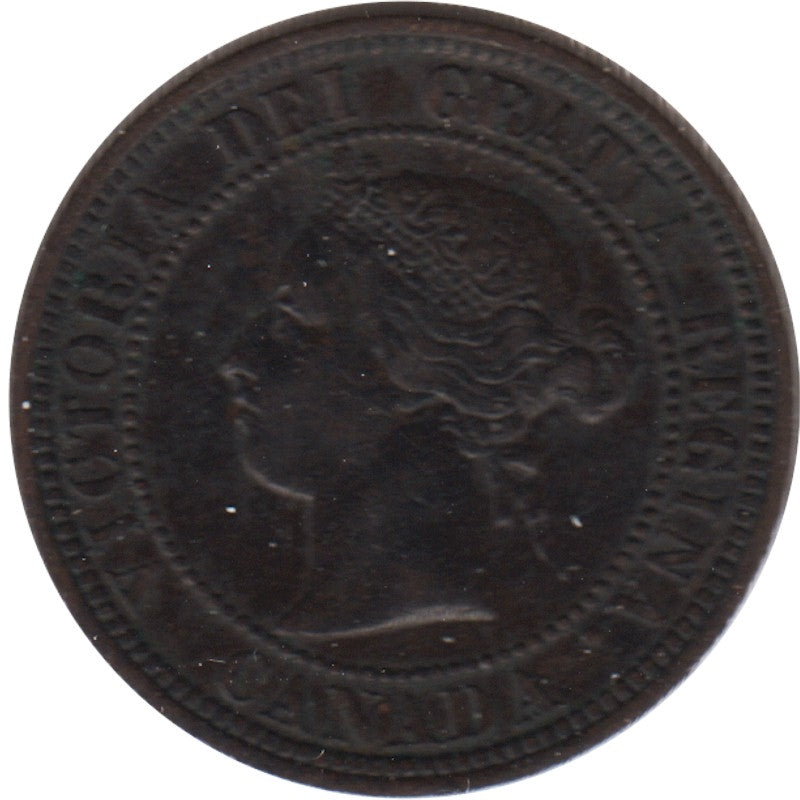 1882H Obv. 1 Canada 1-cent Very Fine (VF20)