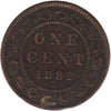 1882H Obv. 1a Canada 1-cent F-VF (F15)