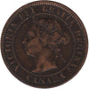 1884 Obv. 2 Canada 1-cent Very Fine (VF20)