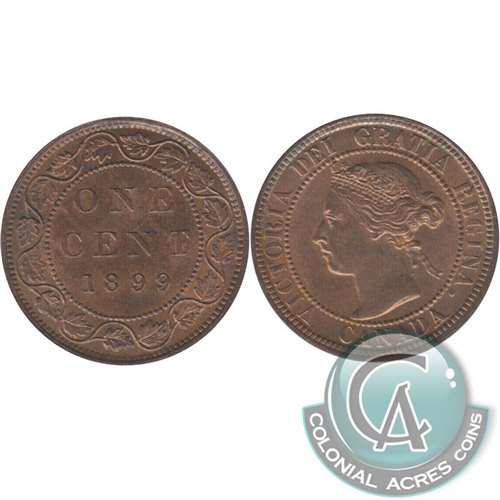 1899 Canada 1-cent Brilliant Uncirculated (MS63) $