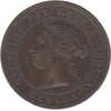 1876H Canada 1-cent VF-EF (VF30)