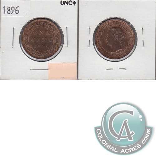 1896 Canada 1-cent UNC+ (MS-62) $