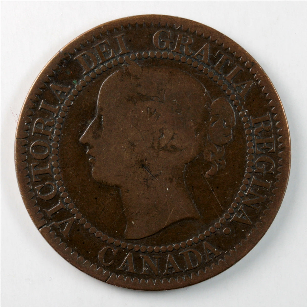 1858 Canada 1-cent Good (G4)