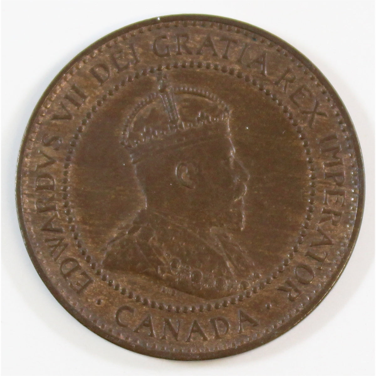 1909 Canada 1-cent Uncirculated (MS60)