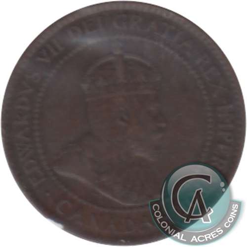 1905 Canada 1-cent Very Fine (VF20)