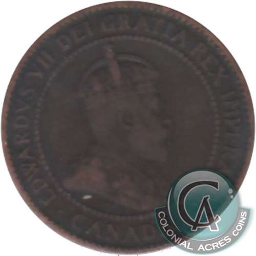 1904 Canada 1-cent VG-F (VG-10)