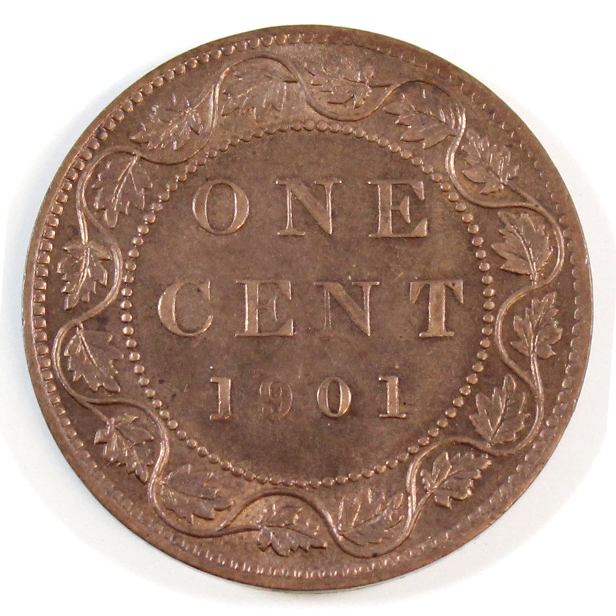 1901 Canada 1-cent Brilliant Uncirculated (MS-63) $
