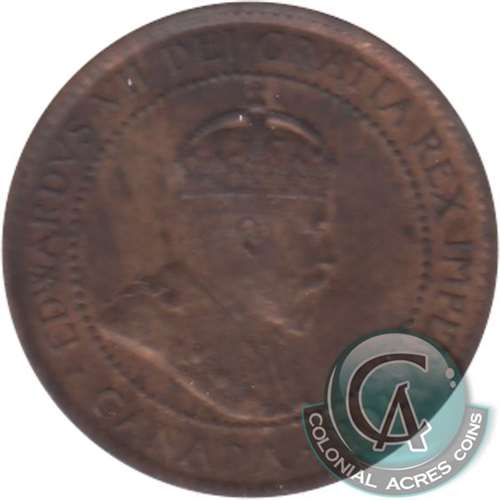 1904 Canada 1-cent AU-UNC (AU55)