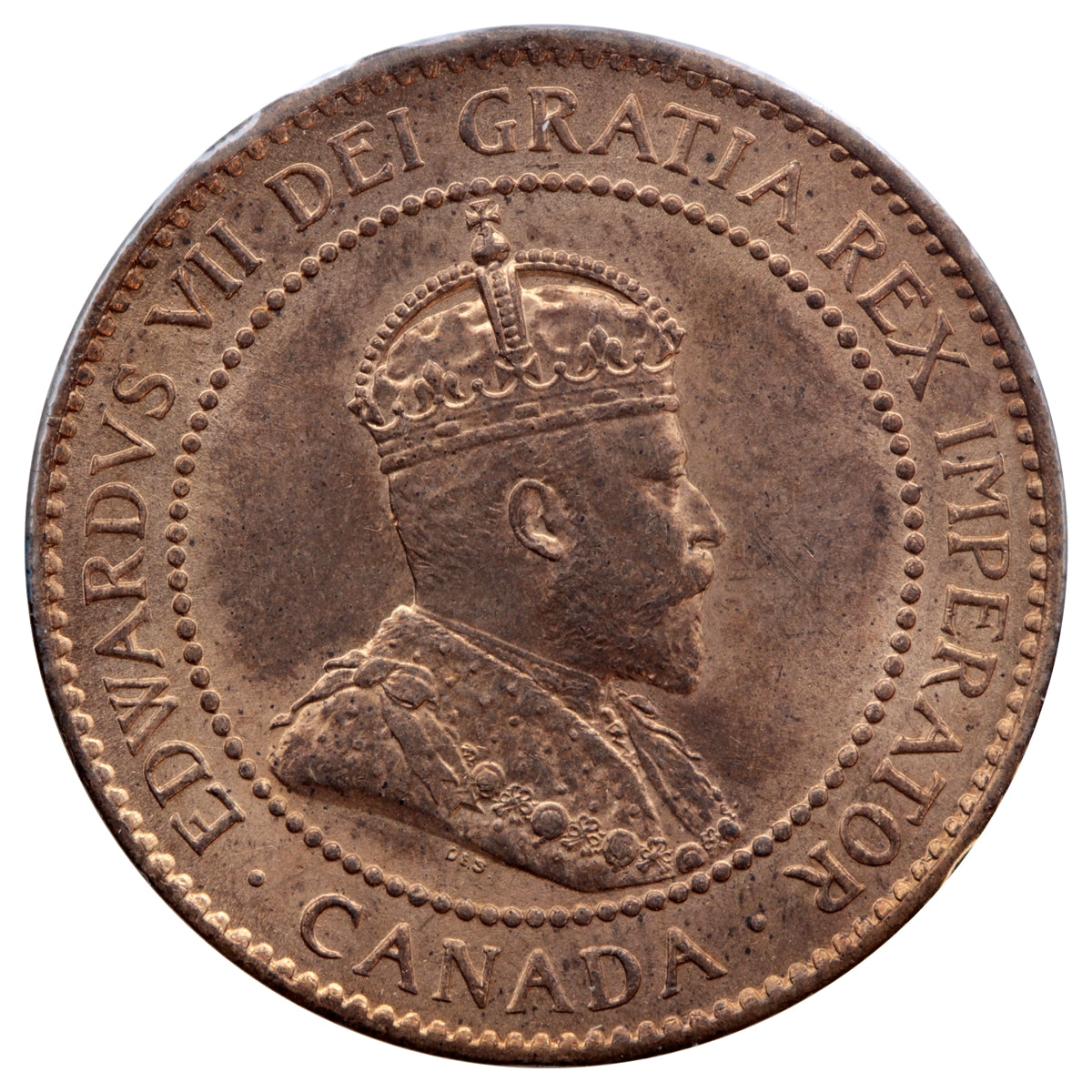 1904 Canada 1-cent Brilliant Uncirculated (MS63) $