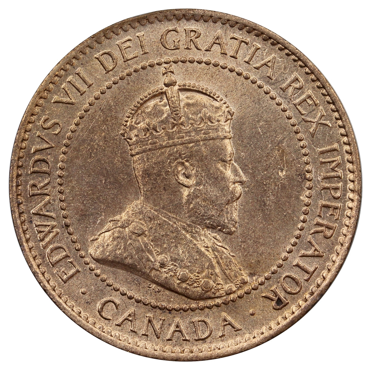 1907 Canada 1-cent UNC+ (MS-62) $