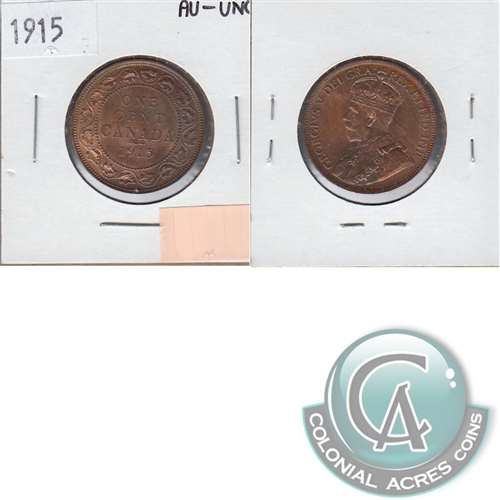 1915 Canada 1-cent AU-UNC (AU55)