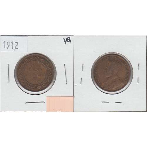 1912 Canada 1-cent Very Good (VG-8)
