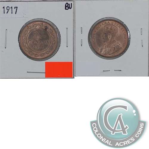 1917 Canada 1-cent Brilliant Uncirculated (MS63)