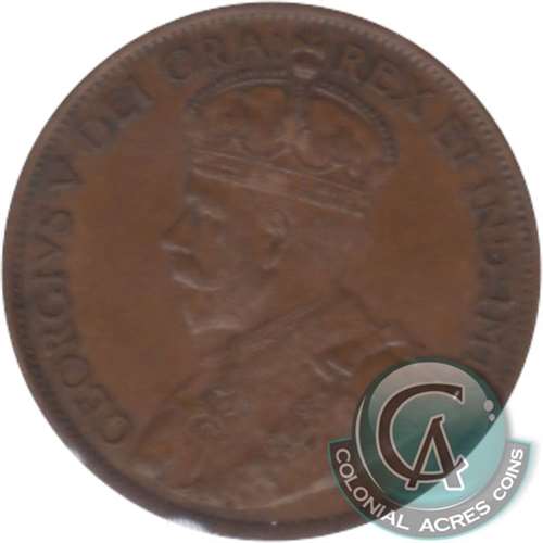 1912 Canada 1-cent EF-AU (EF45)