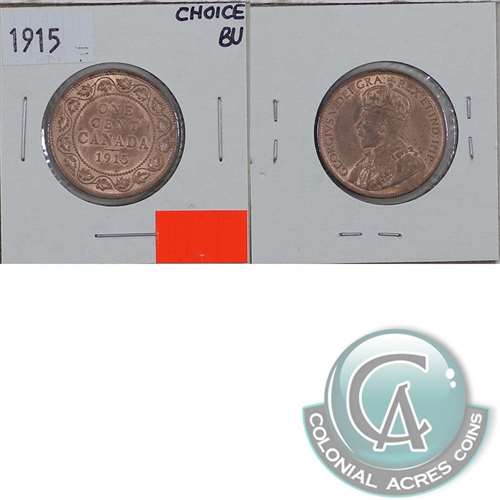 1915 Canada 1-cent Choice Brilliant Uncirculated (MS64) $