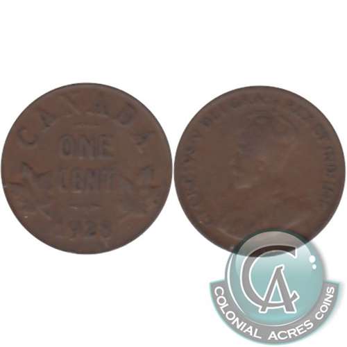 1928 Canada 1-cent VG-F (VG10)