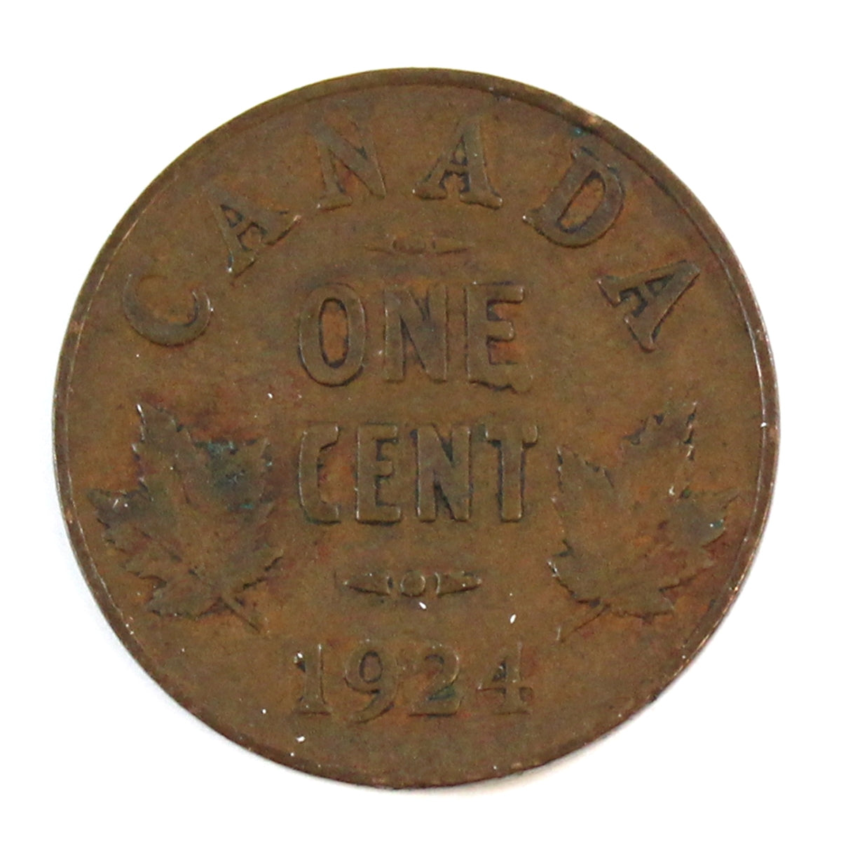 1924 Canada 1-cent Very Good (VG-8)