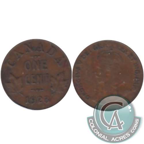 1923 Canada 1-cent Very Fine (VF20) $