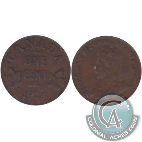 1923 Canada 1-cent VF-EF (VF30) $