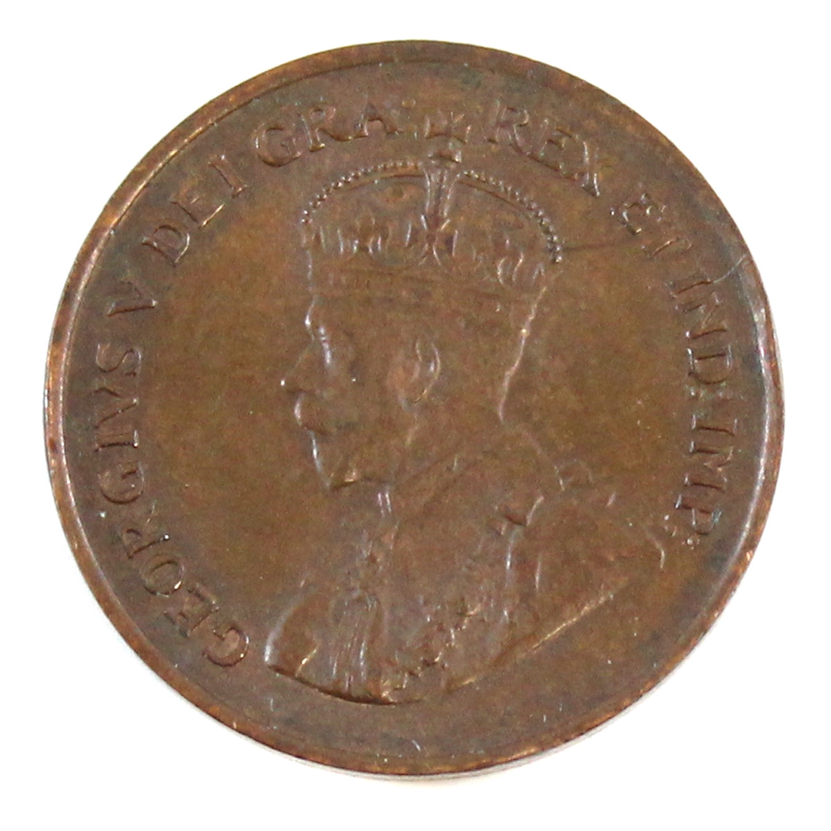 1920 Small Canada 1-cent Uncirculated (MS60)