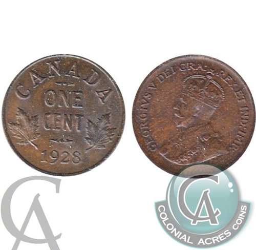 1928 Canada 1-cent Uncirculated (MS60)