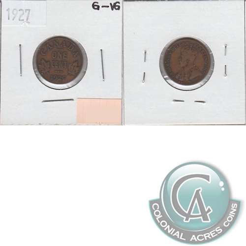 1927 Canada 1-cent G-VG (G6)