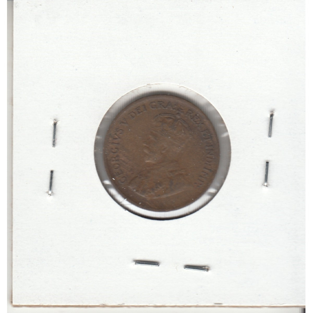 1934 Canada 1-cent F-VF (F15)