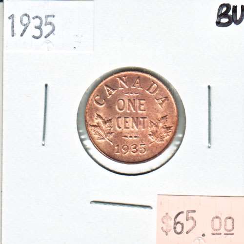 1935 Canada 1-cent Very Good (VG8)