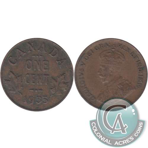 1935 Canada 1-cent VG-F (VG10)