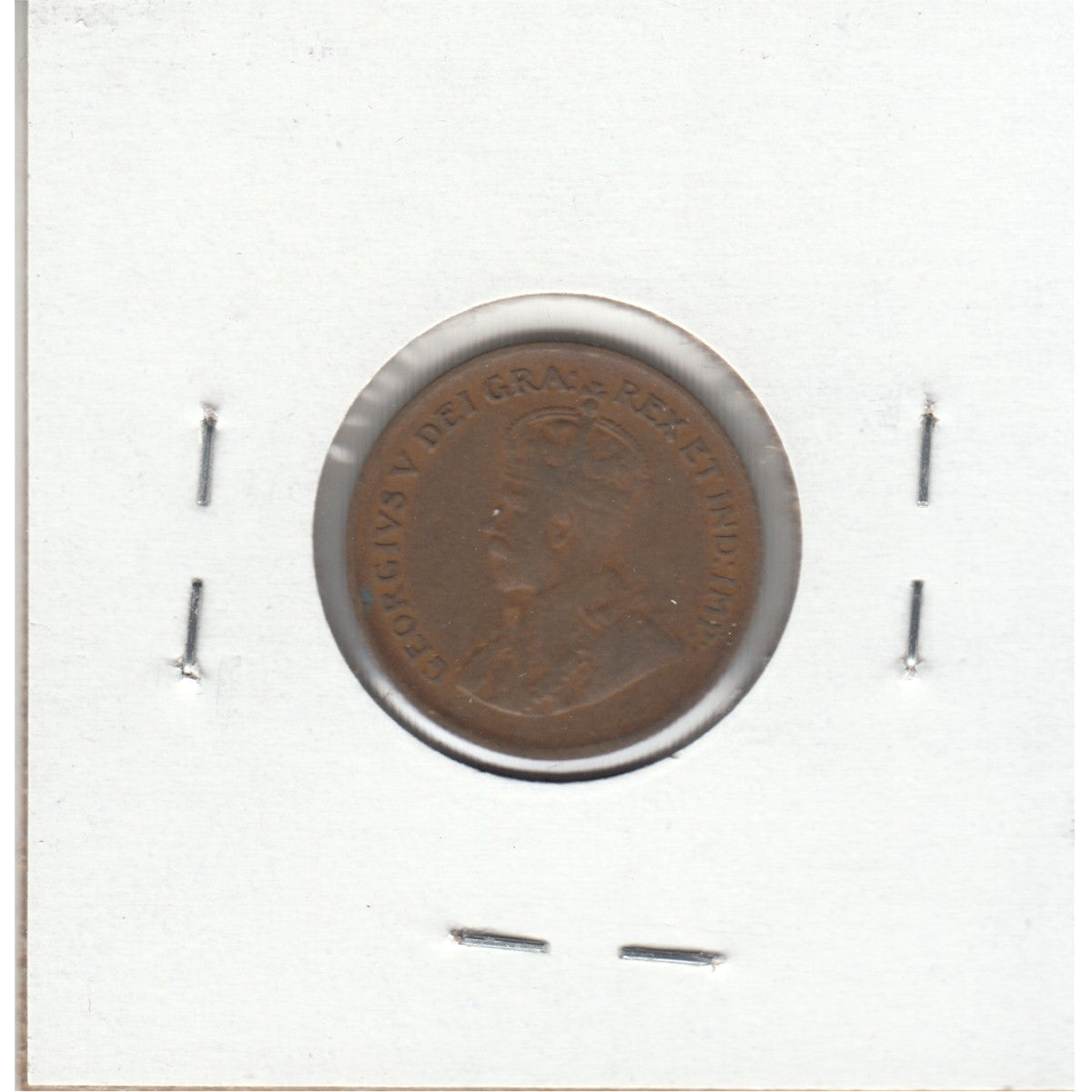 1936 Canada 1-cent F-VF (F-15)