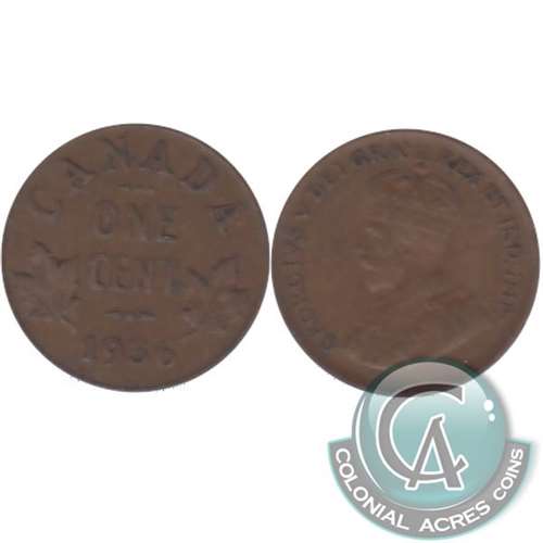 1936 Canada 1-cent Extra Fine (EF-40)