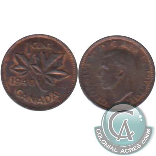 1940 Canada 1-cent Uncirculated (MS60)