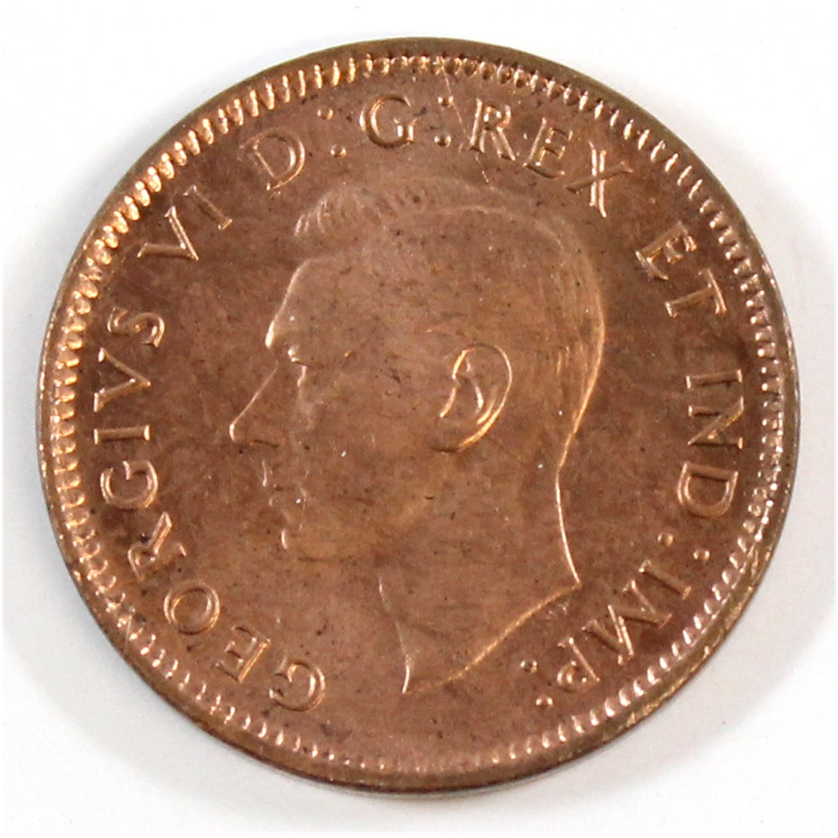 1943 Canada 1-cent Choice Brilliant Uncirculated (MS-64)