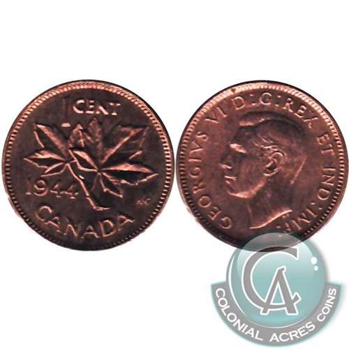 1944 Canada 1-cent VF-EF (VF30)