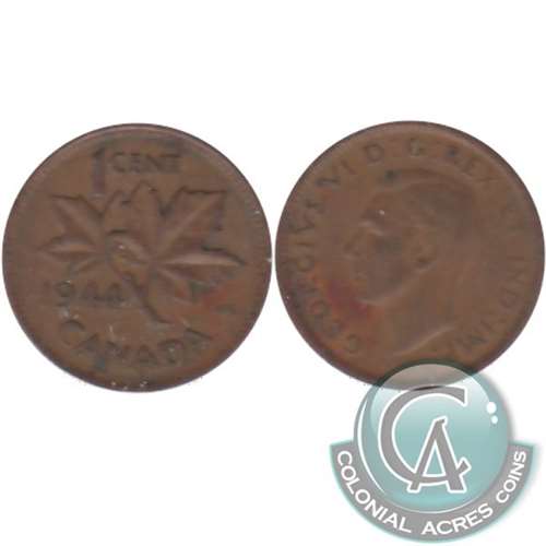 1944 Canada 1-cent Brilliant Uncirculated (MS63)