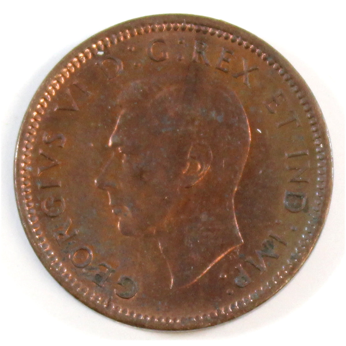 1945 Canada 1-cent Uncirculated (MS60)