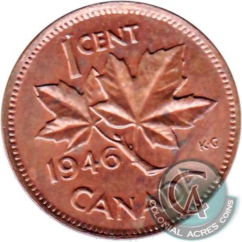 1946 Canada 1-cent Choice Brilliant Uncirculated (MS64)