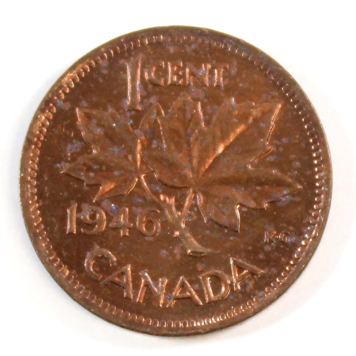 1946 Canada 1-cent Uncirculated (MS-60)
