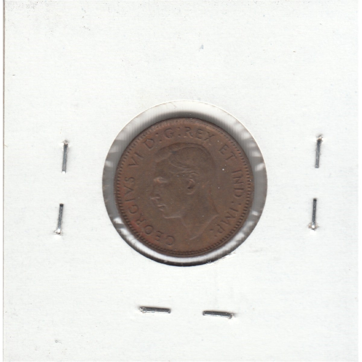 1947 Maple Leaf Canada 1-cent Extra Fine (EF-40)