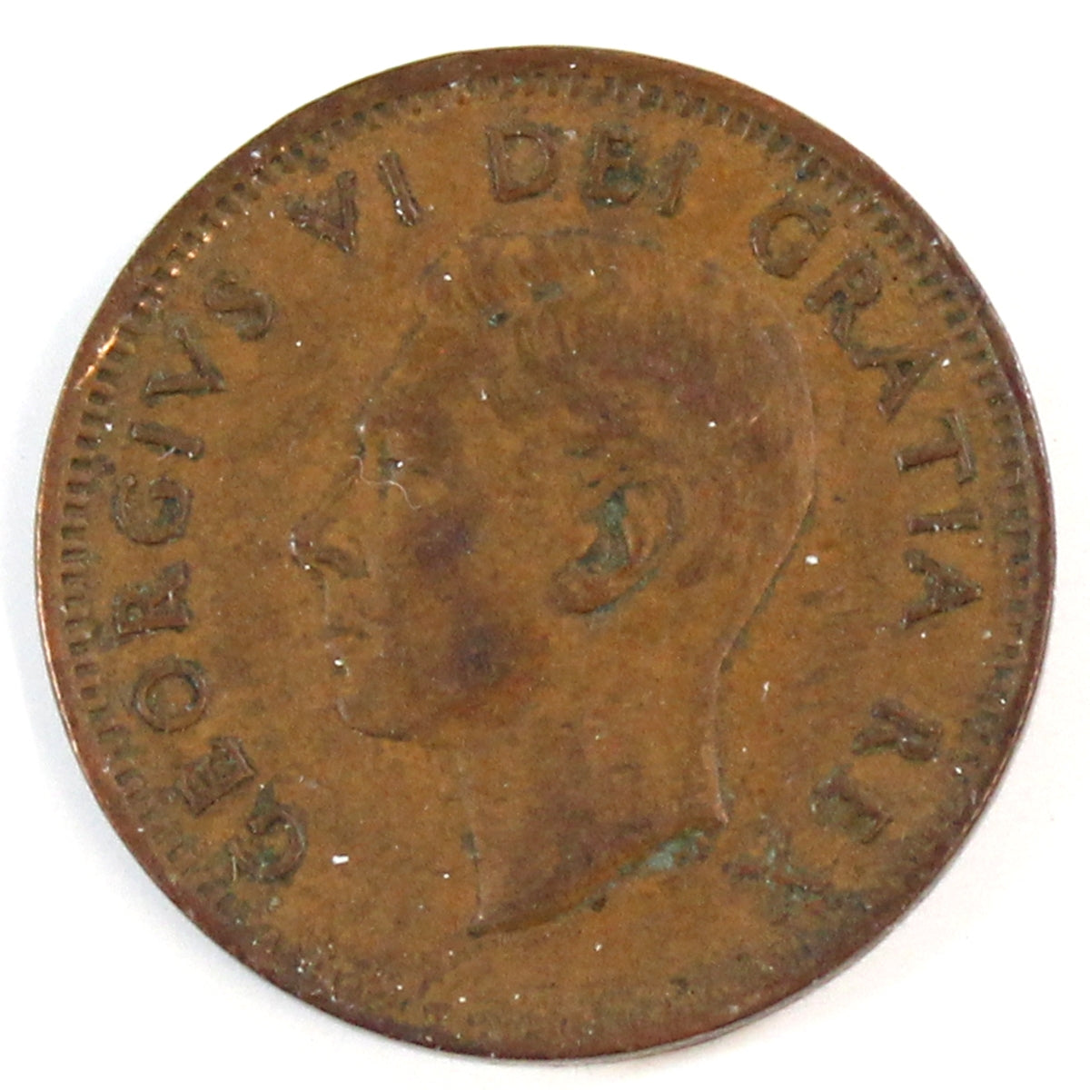1949 A To Denticle Canada 1-cent Extra Fine (EF-40)