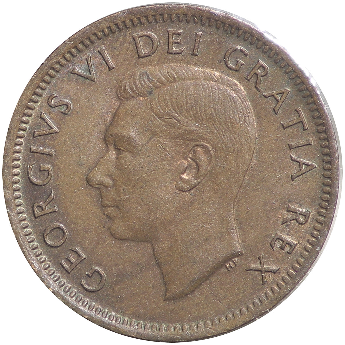 1951 Canada 1-cent EF-AU (EF-45)