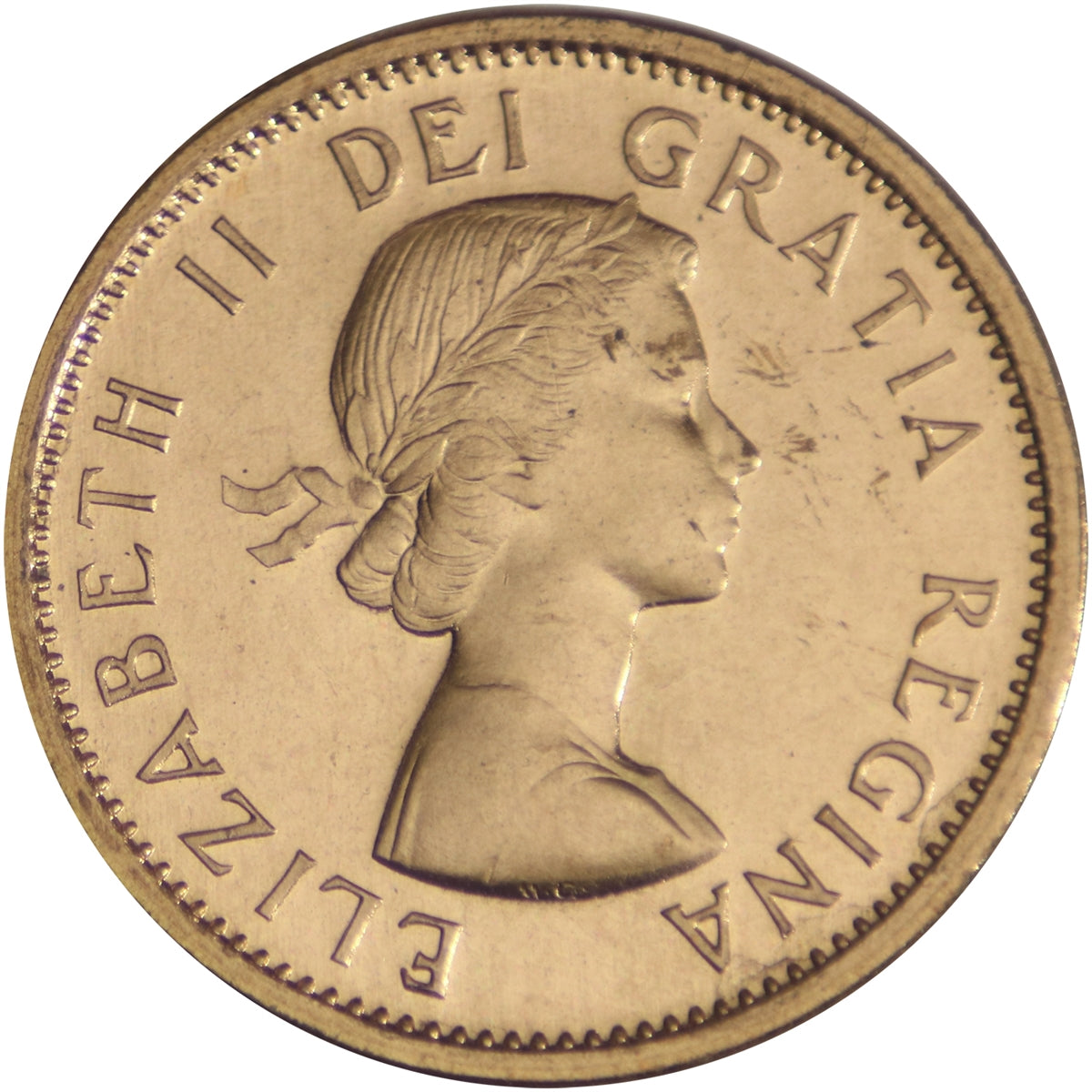 1962 Canada 1-cent Proof Like
