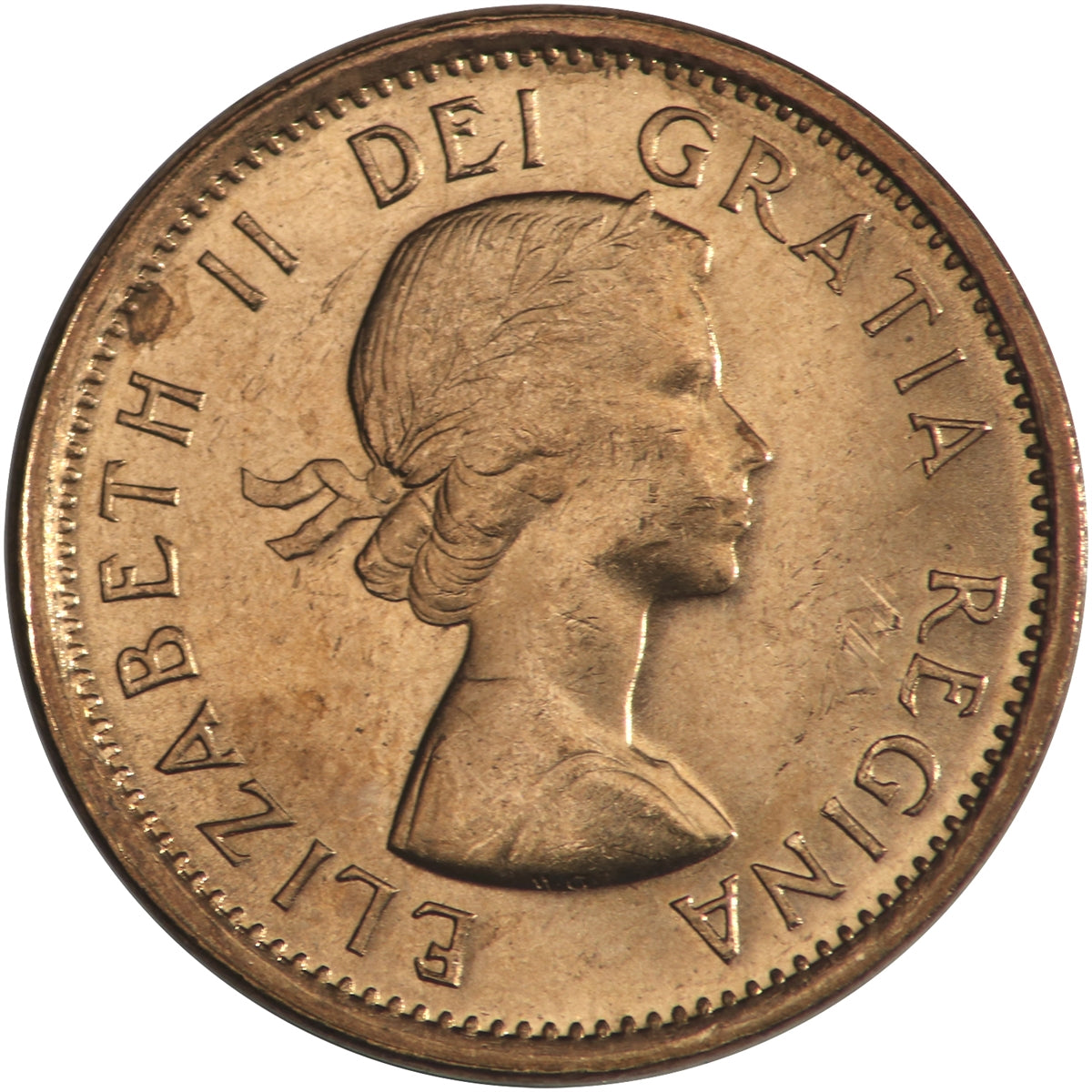 1963 Canada 1-cent Brilliant Uncirculated (MS-63)