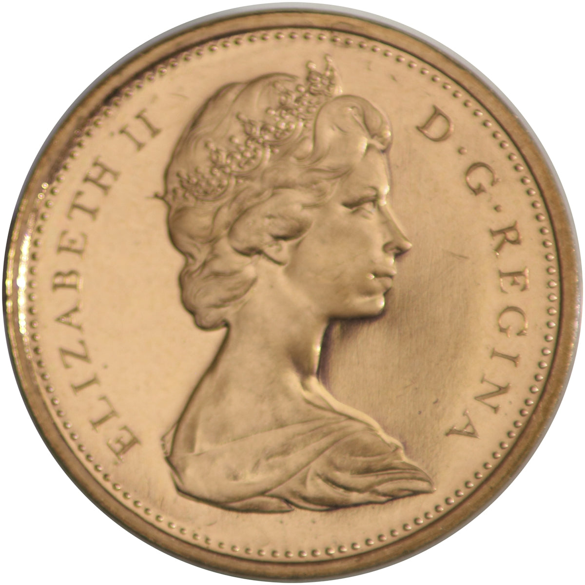 1966 Canada 1-cent Proof Like
