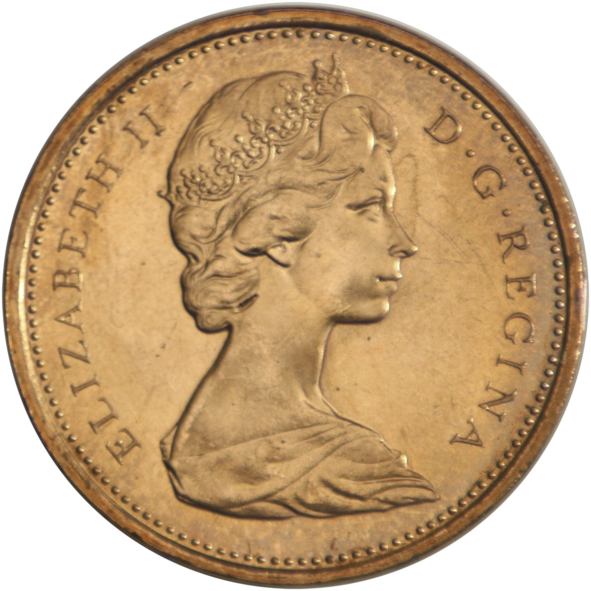 1970 Canada 1-cent Brilliant Uncirculated (MS-63)