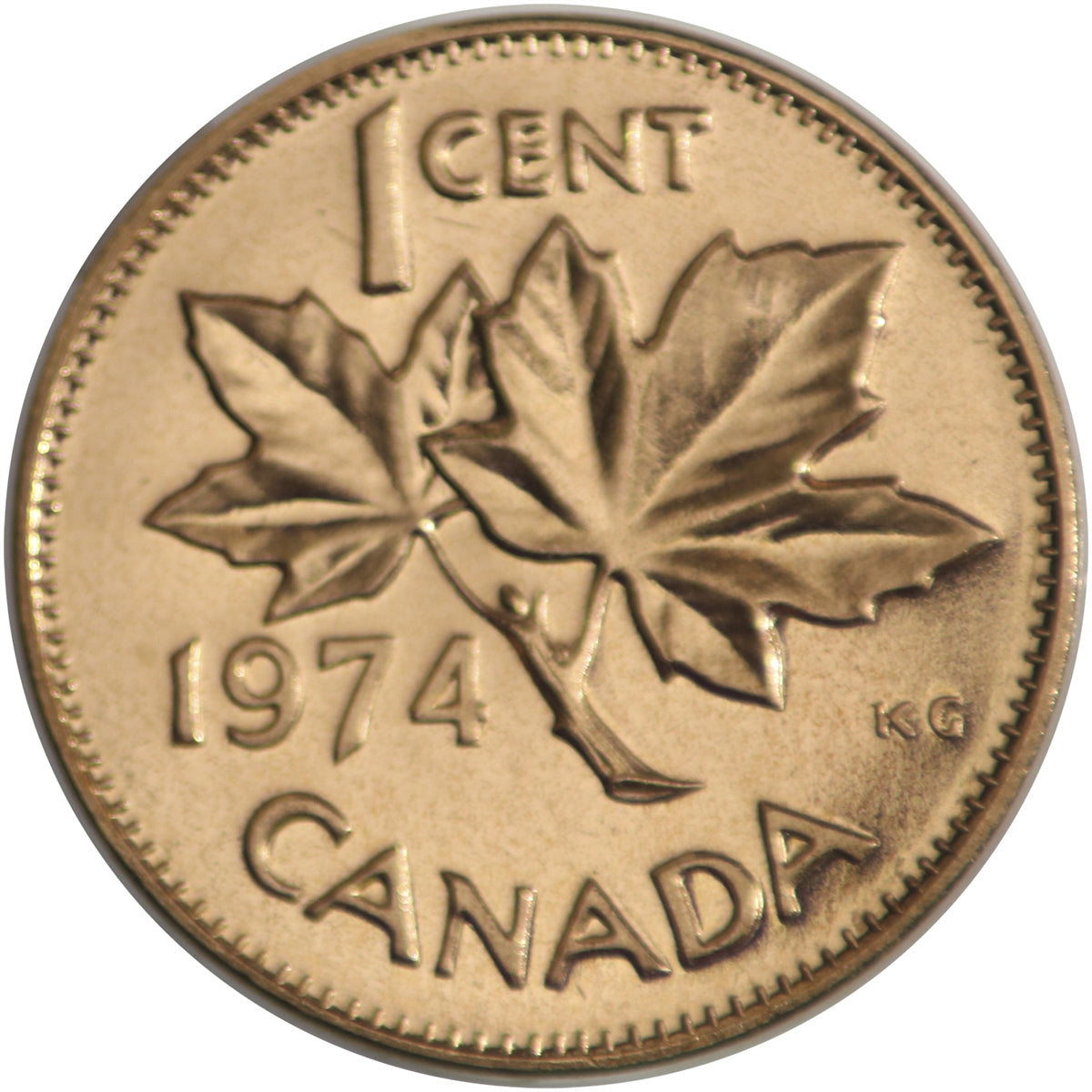 1974 Canada 1-cent Proof Like