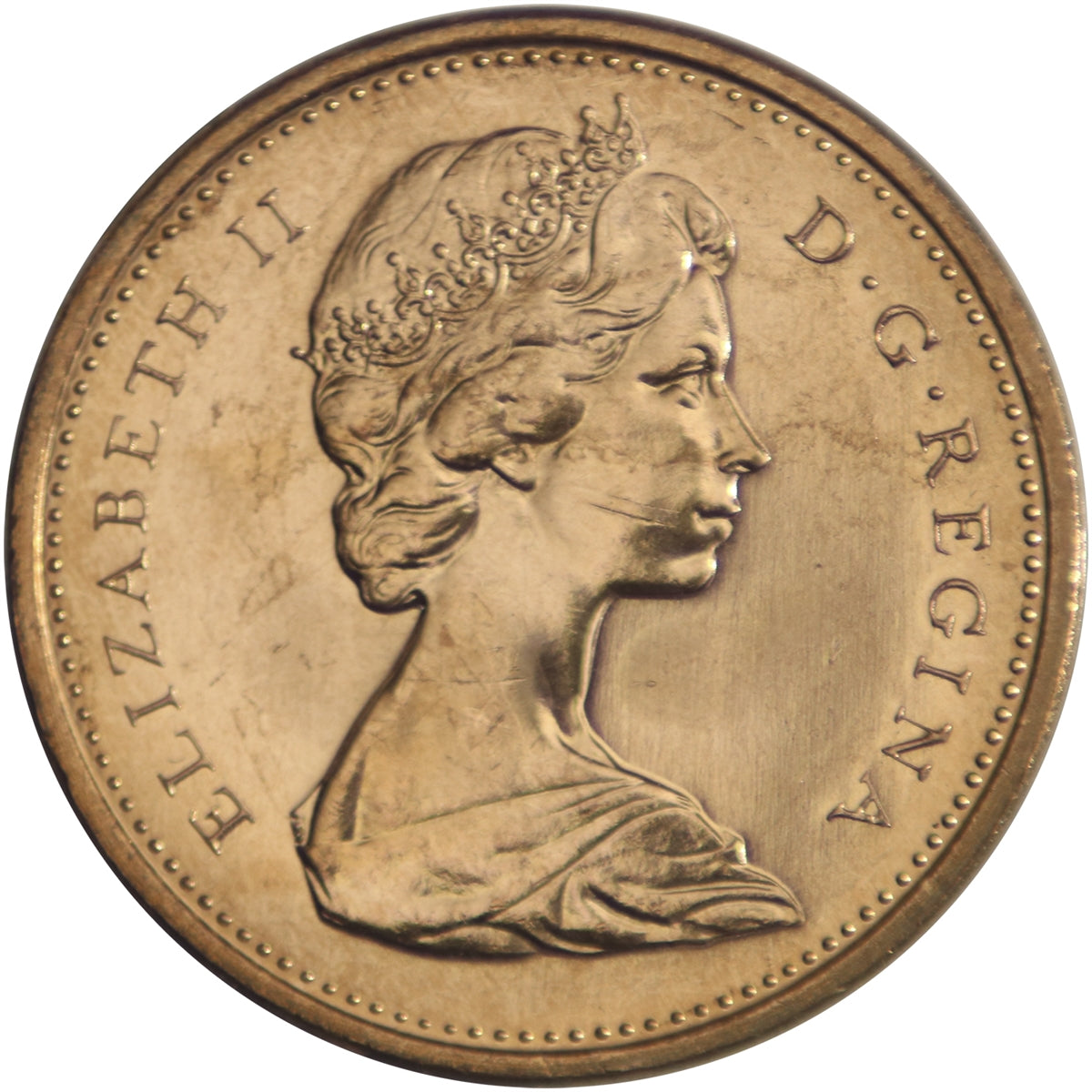 1977 Canada 1-cent Brilliant Uncirculated (MS-63)